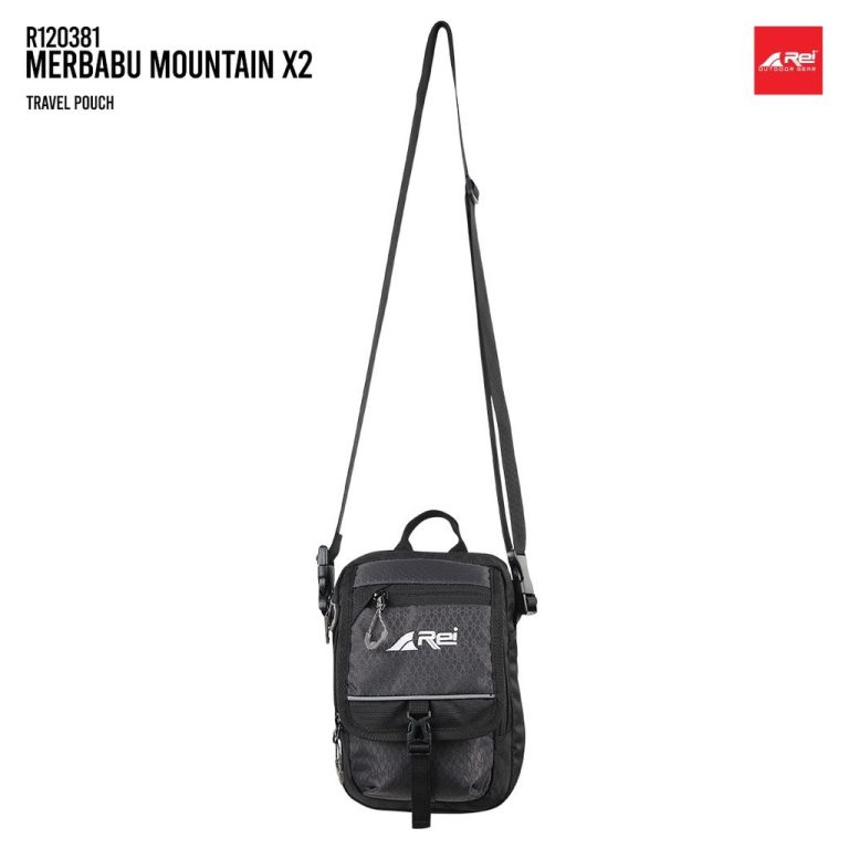 Travel Pouch / Tas Selempang Merbabu Mountain X2 Arei Outdoorgear - Image 4