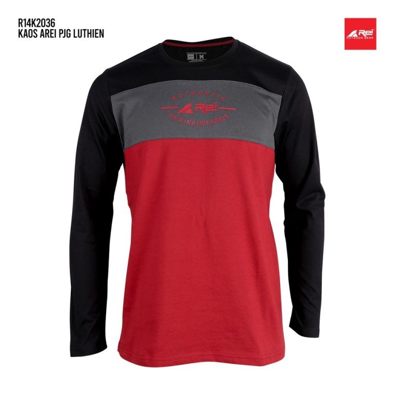 Kaos Pria Lengan Panjang Luthien Arei Outdoorgear - Image 3