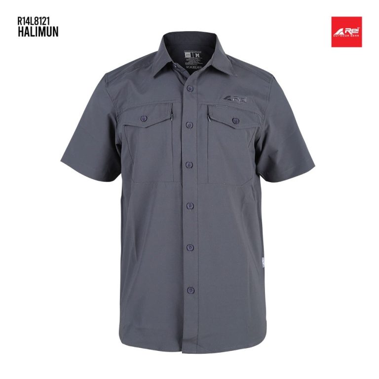 Kemeja Pendek Pria Halimun Arei Outdoorgear