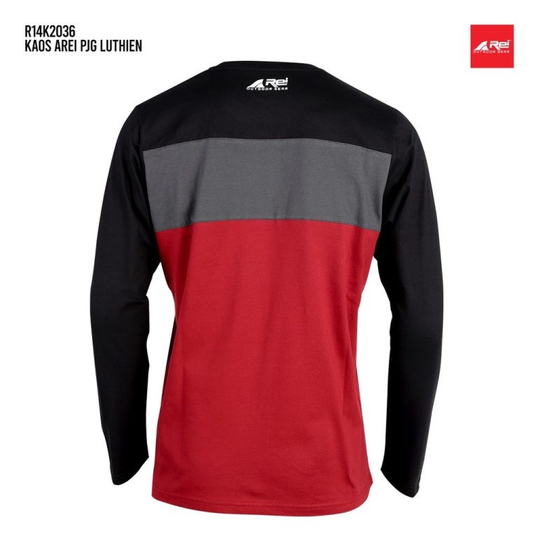 Kaos Pria Lengan Panjang Luthien Arei Outdoorgear - Image 4