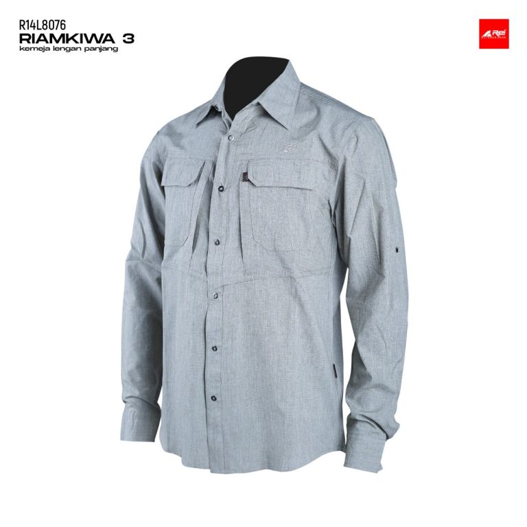 Kemeja Panjang Pria Riamkiwa 03 Arei Outdoorgear - Image 5