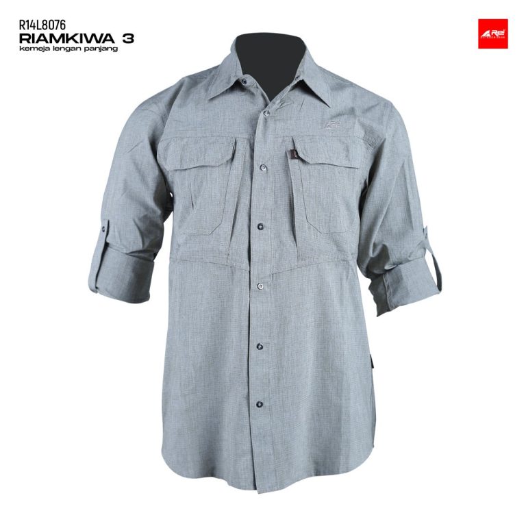 Kemeja Panjang Pria Riamkiwa 03 Arei Outdoorgear - Image 4