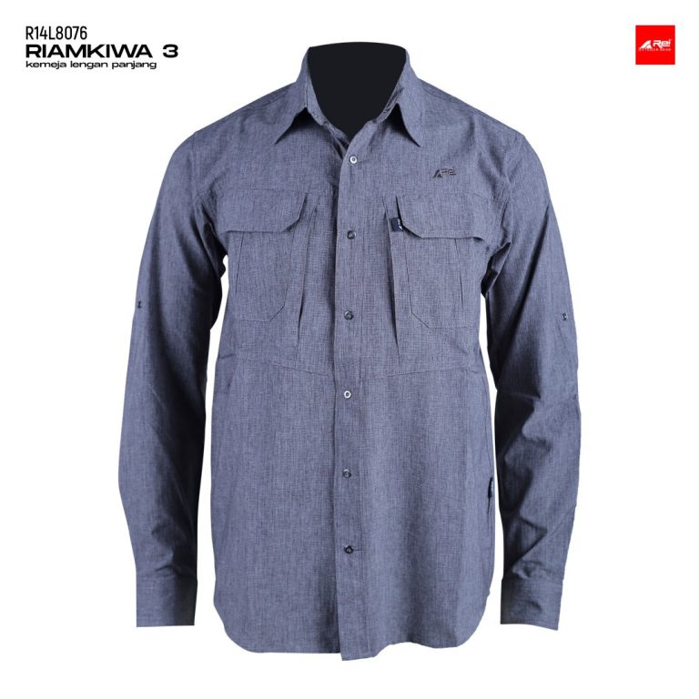 Kemeja Panjang Pria Riamkiwa 03 Arei Outdoorgear - Image 3