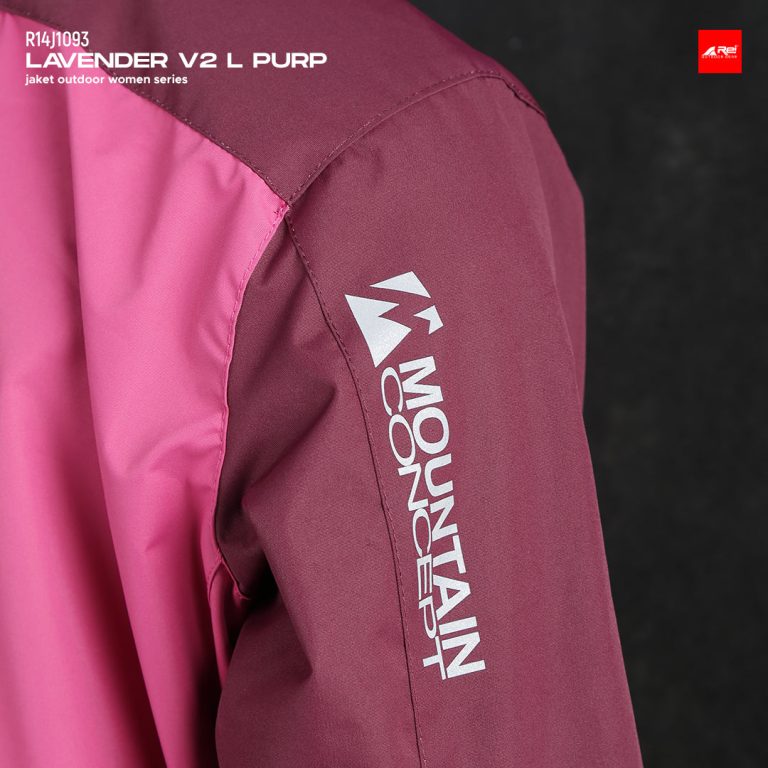 Jaket Gunung Wanita Lavender V2 Arei Outdoorgear - Image 5