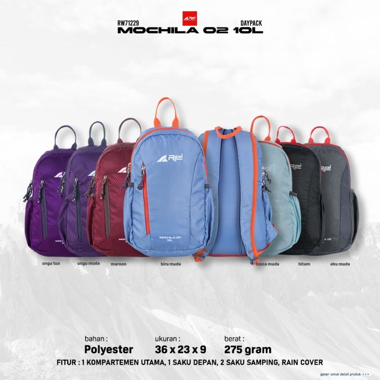 Tas Ransel Mochila 02 10 Liter Arei Outdoorgear - Image 9