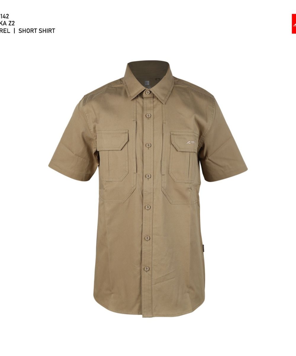 Kemeja Lengan Pendek Pria Alaska Z2 Arei Outdoorgear