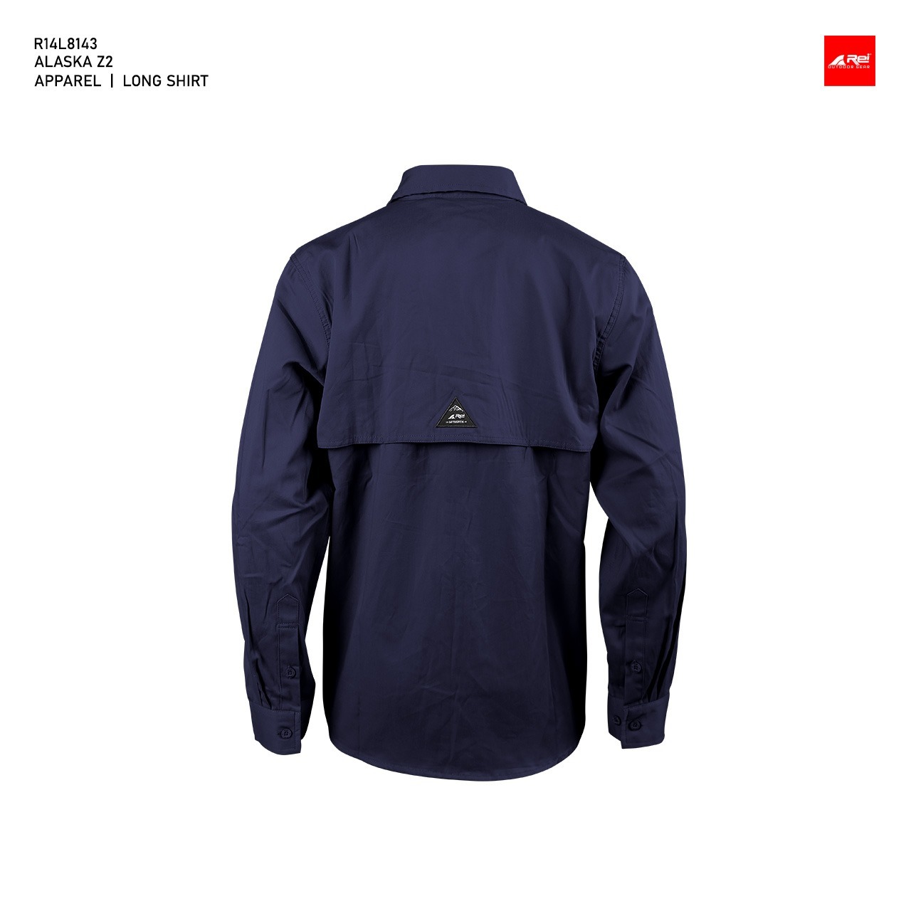 Alternative view of Kemeja Lengan Panjang Pria Alaska Z2 Arei Outdoorgear