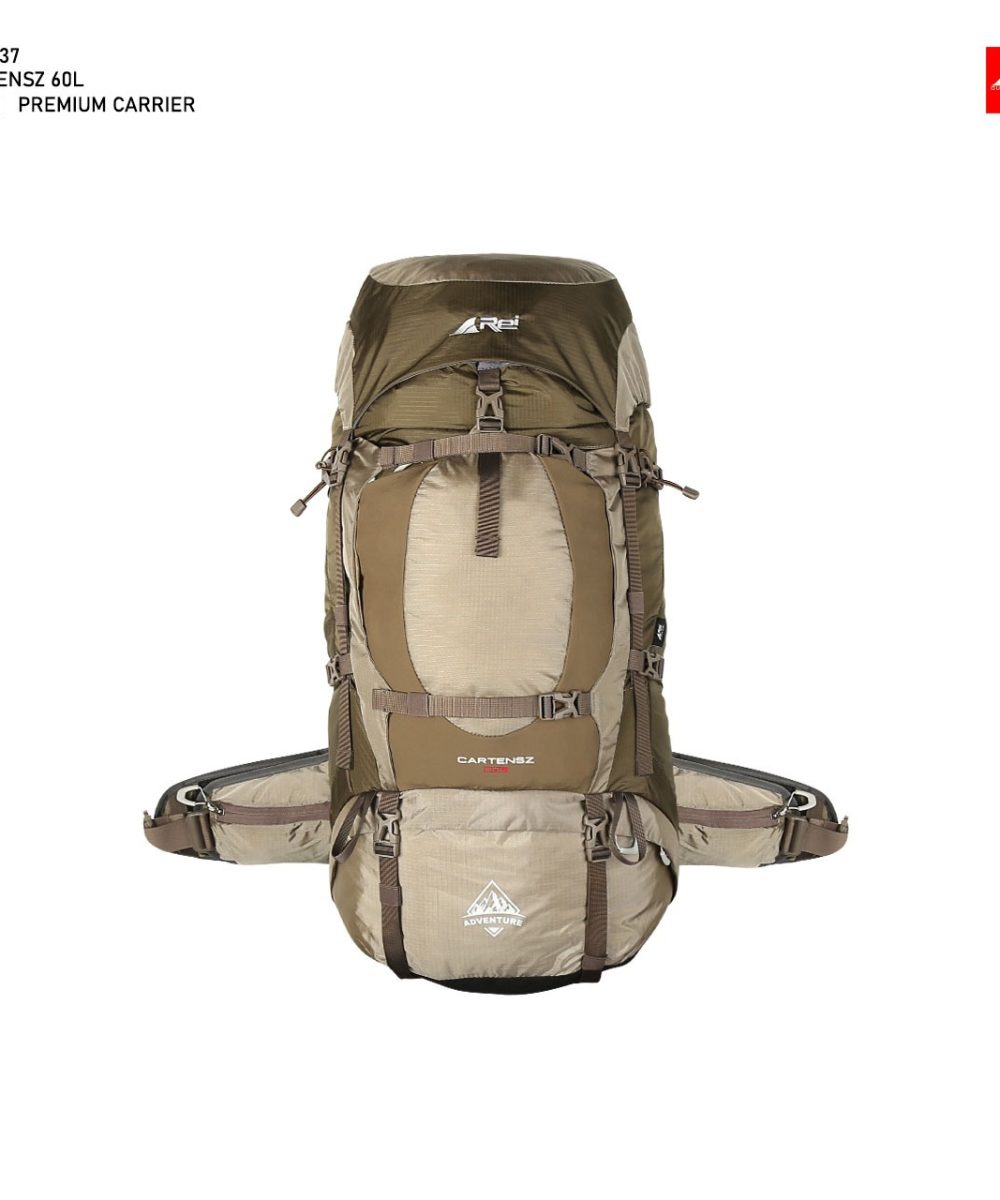 Tas Gunung / Carrier Premium Cartenz 60 Liter Arei Outdoorgear