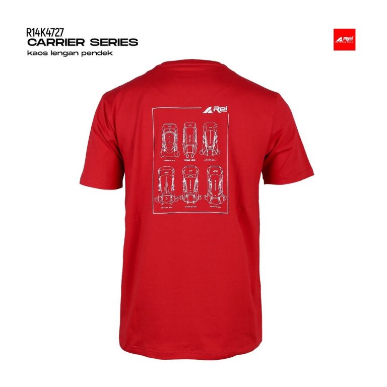Kaos Pria Lengan Pendek Carrier Series Arei Outdoorgear - Image 6