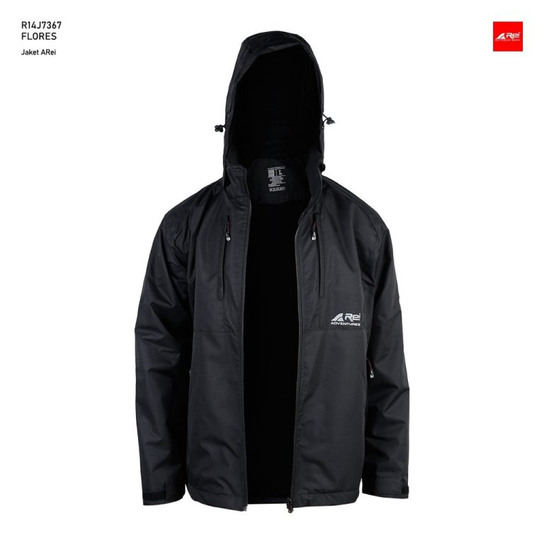 Jaket Gunung Pria Flores Arei Outdoorgear - Image 3