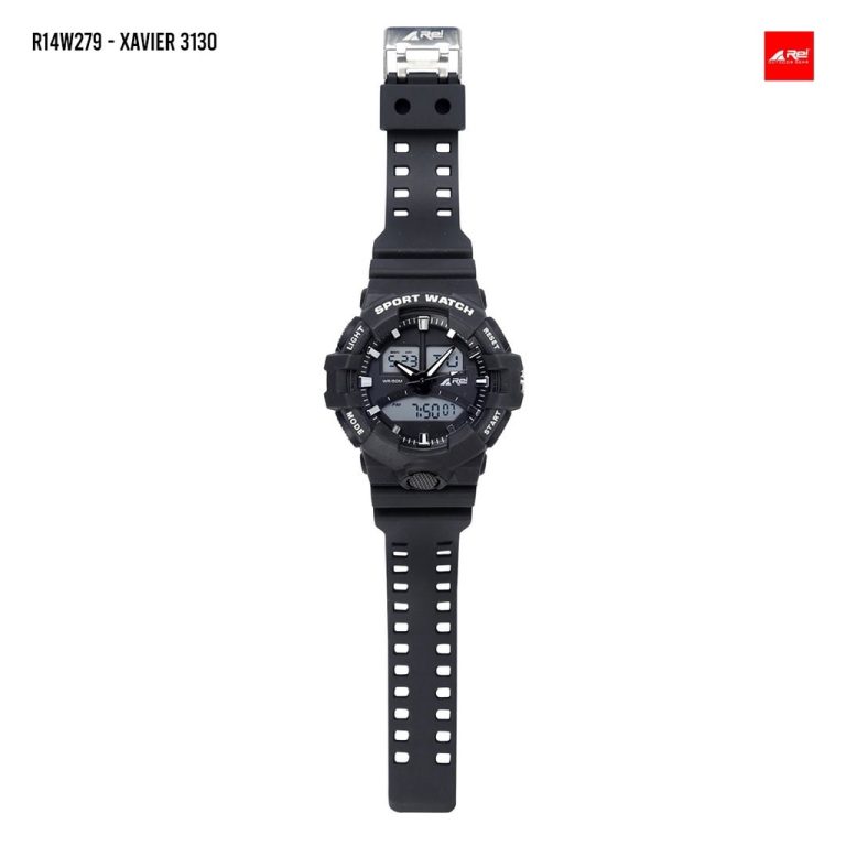 Jam Tangan Digital dan Analog Pria Xavier Arei Arei