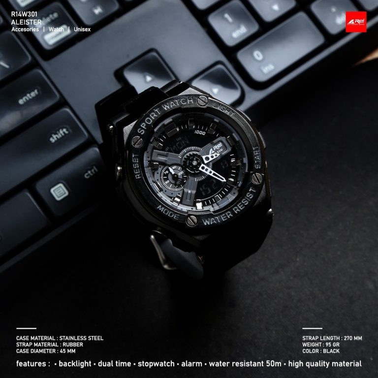 Jam Tangan Pria Digital Aleister Arei Outdorgear - Image 6