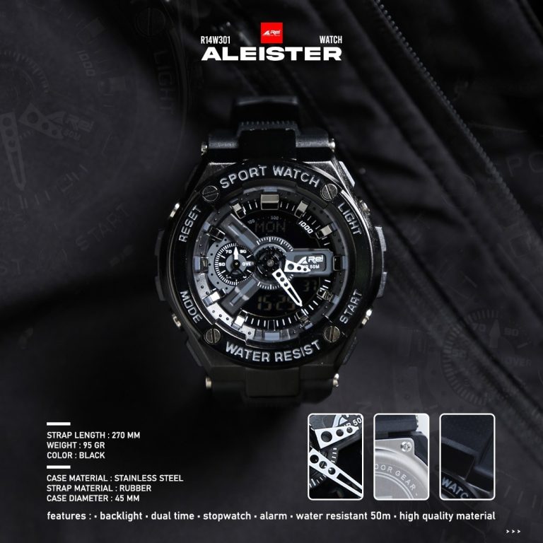 Jam Tangan Pria Digital Aleister Arei Outdorgear - Image 8