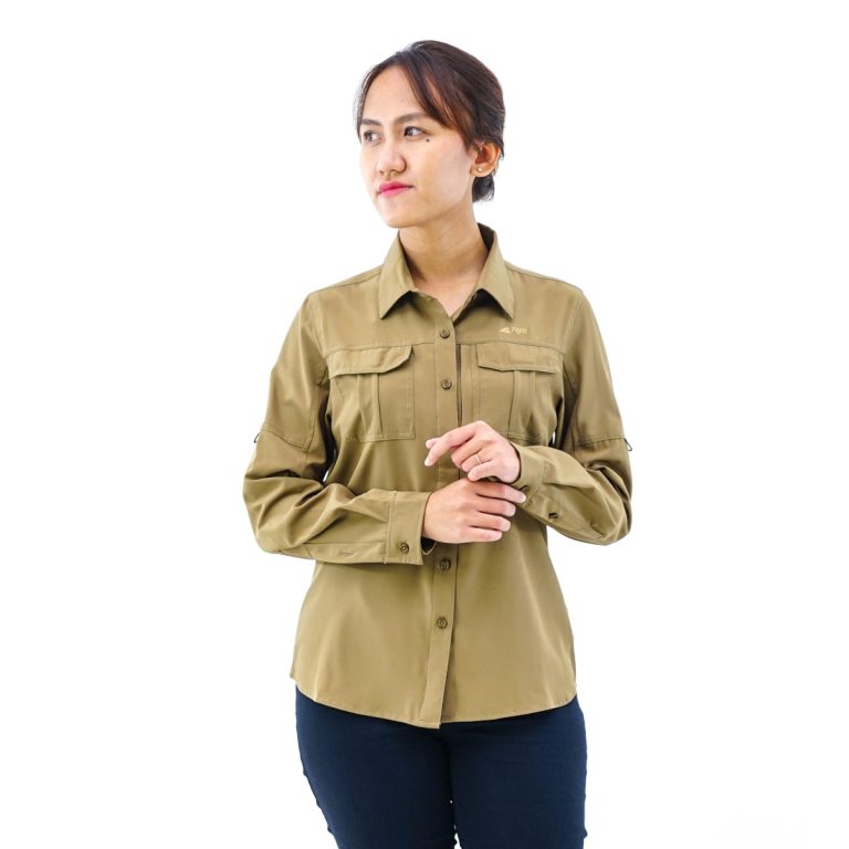 Kemeja Lengan Panjang Women Series Elowis Arei Outdoorgear - Image 5
