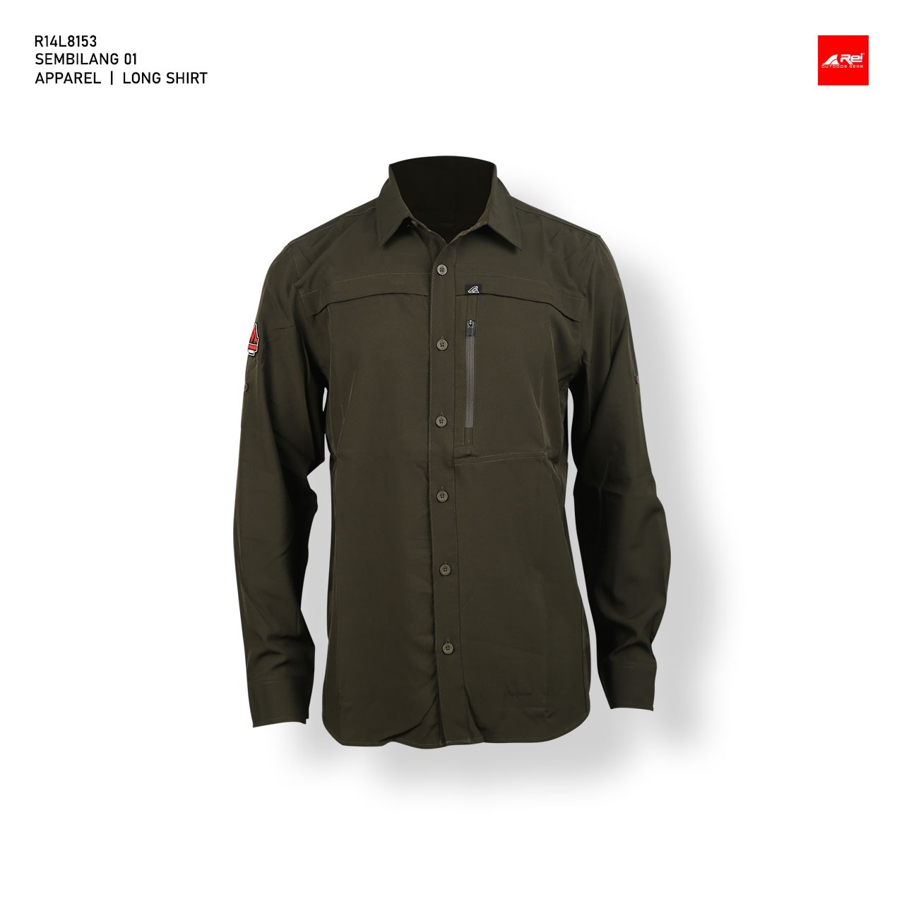 Kemeja Lengan Panjang Sembilang 01 Arei Outdoorgear