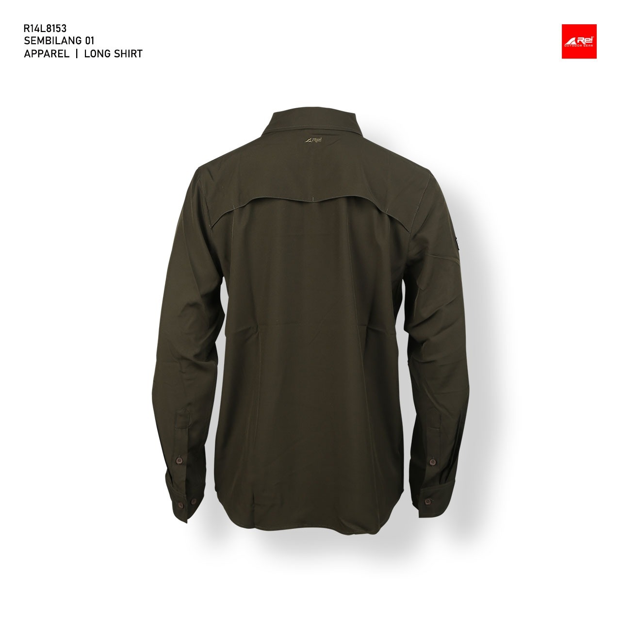 Alternative view of Kemeja Lengan Panjang Sembilang 01 Arei Outdoorgear