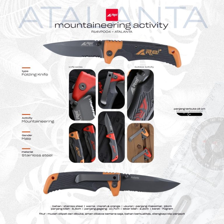Pisau Atalanta Knife Arei Outdoorgear - Image 16