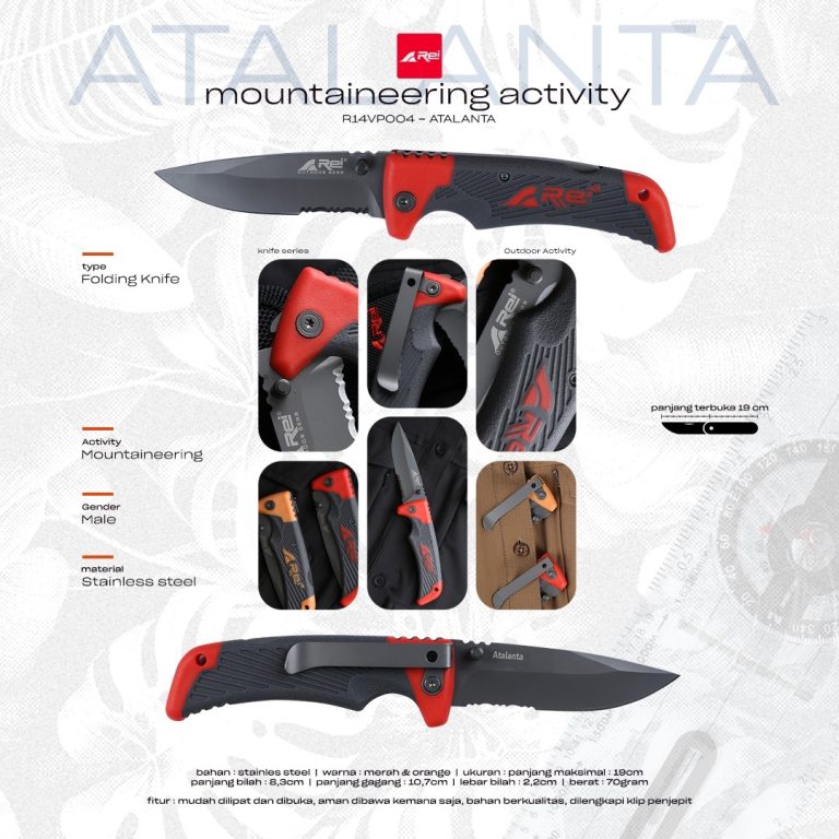 Pisau Atalanta Knife Arei Outdoorgear - Image 17