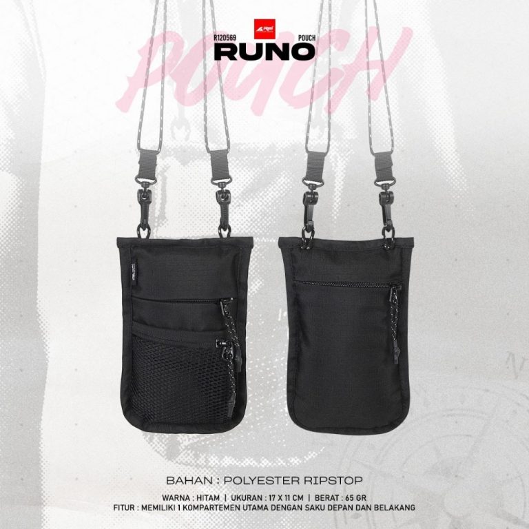 Tas Travel Pouch / Tas Selempang Pria Runo Arei Outdoorgear - Image 12