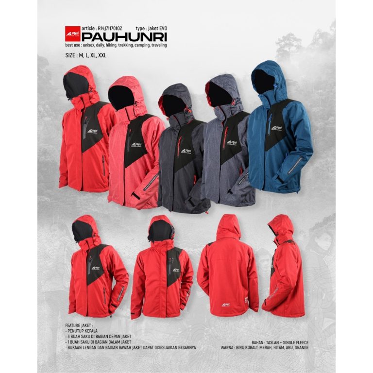 Jaket Gunung Pria Evo Pauhunri Arei Outdoorgear - Image 7