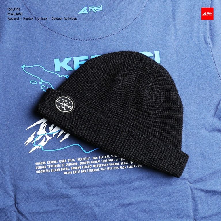 Topi Kupluk Malawi Hitam Arei Outdoorgear - Image 7
