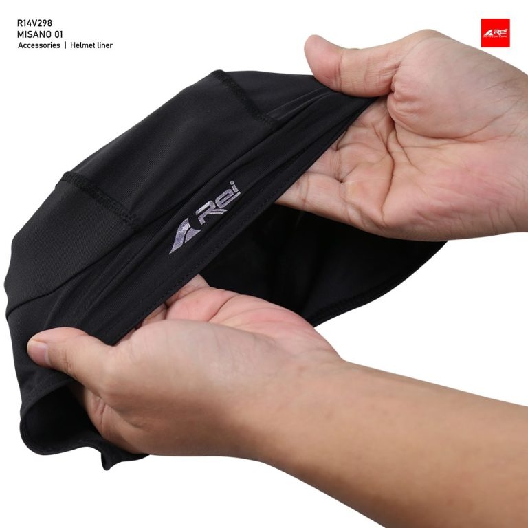 Topi Kupluk Helmet Liner Misano 01 Hitam Arei Outdoorgear - Image 5