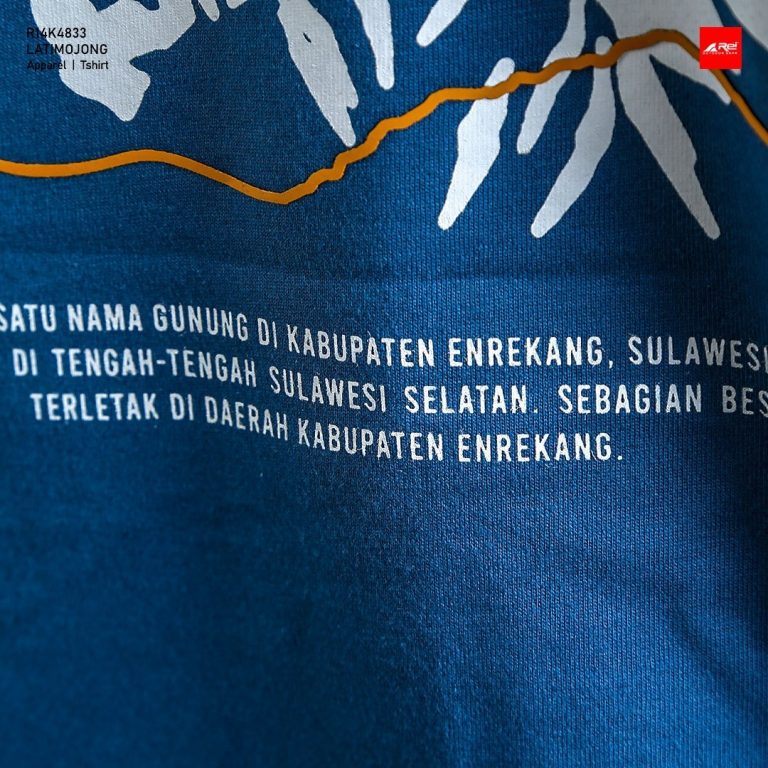 Kaos Pria Lengan Pendek Latimojong Tosca Tua Arei Outdoorgear - Image 12