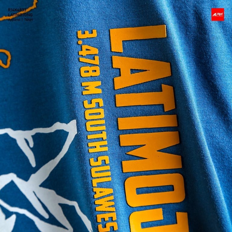 Kaos Pria Lengan Pendek Latimojong Tosca Tua Arei Outdoorgear - Image 10