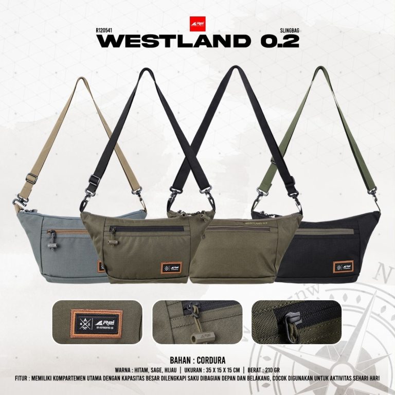 Travel Pouch / Tas Selempang Westland 02 Arei Outdoorgear - Image 24