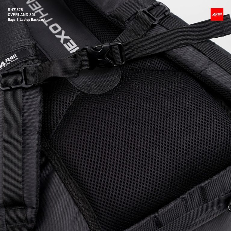 Tas Ransel Hitam Pria Overland 30 Liter Daypack Arei Outdoorgear - Image 7