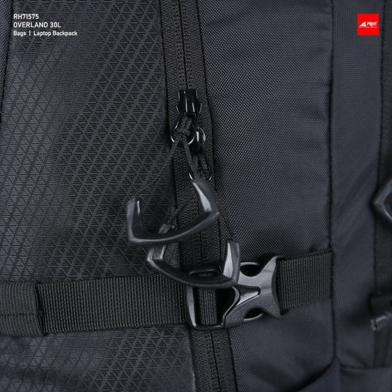 Tas Ransel Hitam Pria Overland 30 Liter Daypack Arei Outdoorgear - Image 9