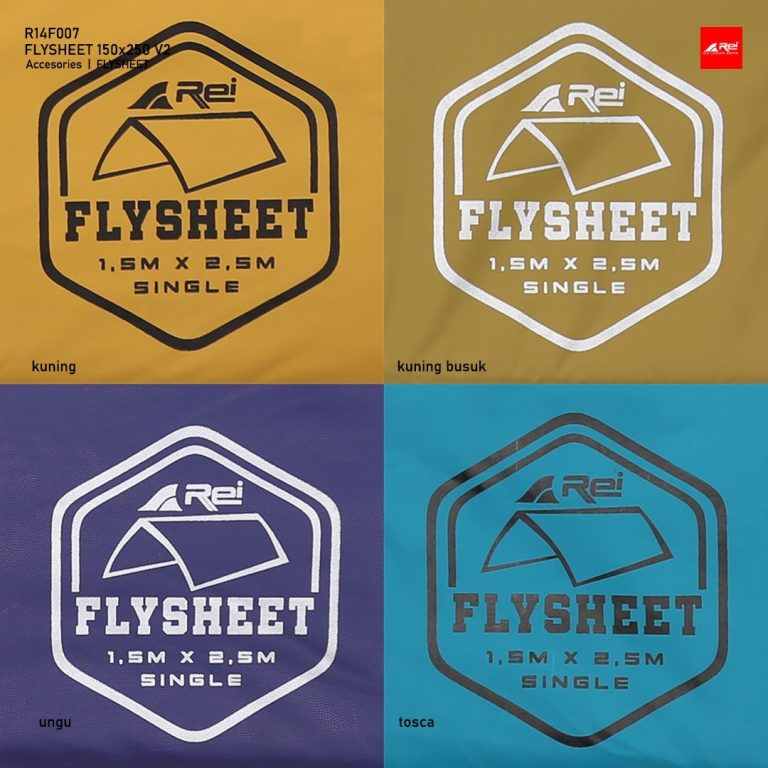 Fly Sheet Cover Tenda 150 x 250 V2 Arei Outdoorgear - Image 7
