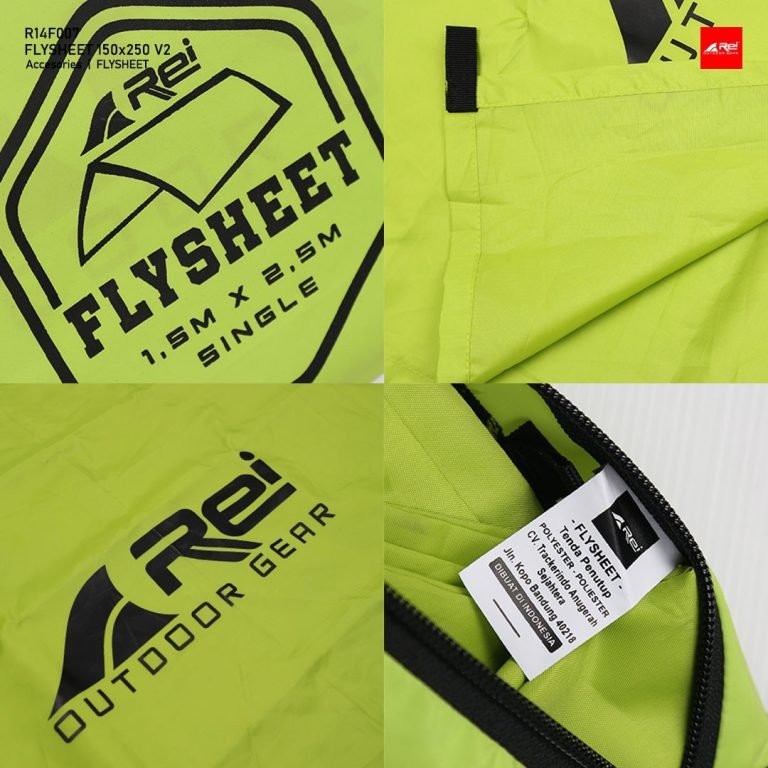 Fly Sheet Cover Tenda 150 x 250 V2 Arei Outdoorgear - Image 6