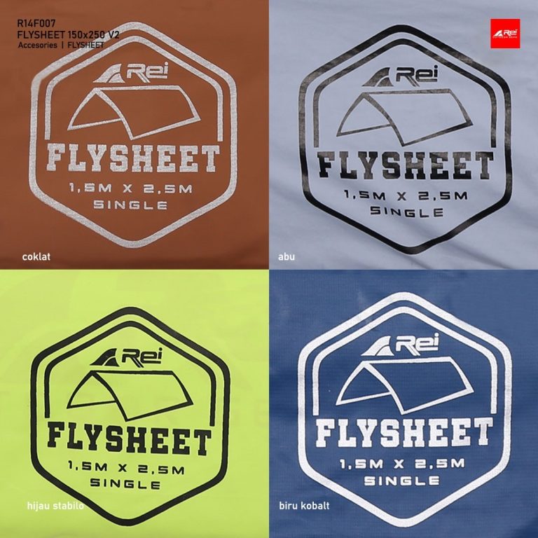 Fly Sheet Cover Tenda 150 x 250 V2 Arei Outdoorgear - Image 9
