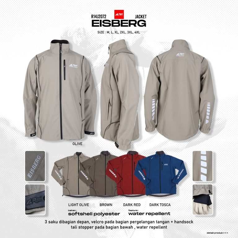 Jaket Gunung Pria Eisberg Arei Outdoorgear - Image 25