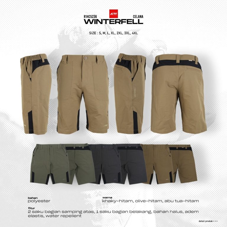 Celana Pendek Pria Winterfell Arei Outdoorgear - Image 8