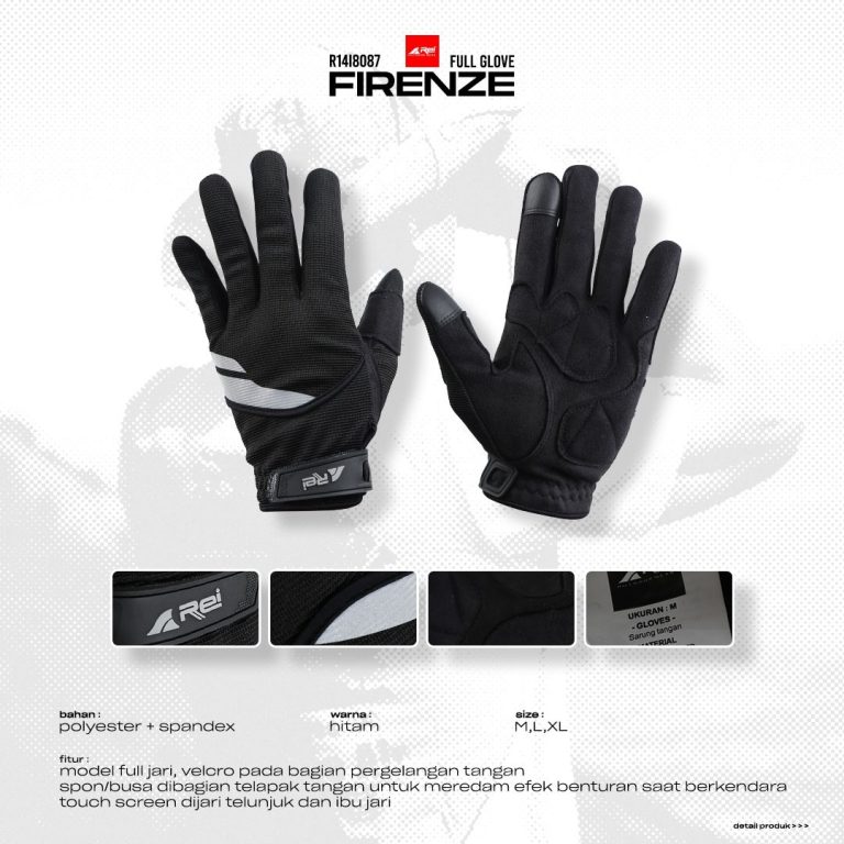 Sarung Tangan Firenze Full Glove Arei Outdoorgear - Image 8