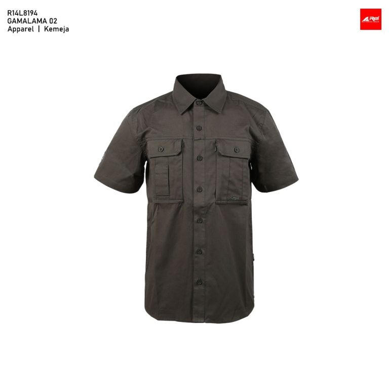 Kemeja Pendek Pria Gamalama 02 Arei Outdoorgear - Image 3