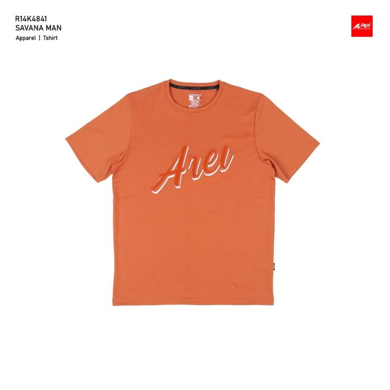 Kaos Pria Lengan Pendek Savana Orange Arei Outdoorgear - Image 3
