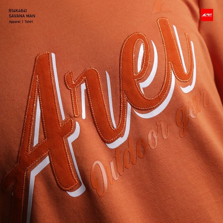 Kaos Pria Lengan Pendek Savana Orange Arei Outdoorgear - Image 9