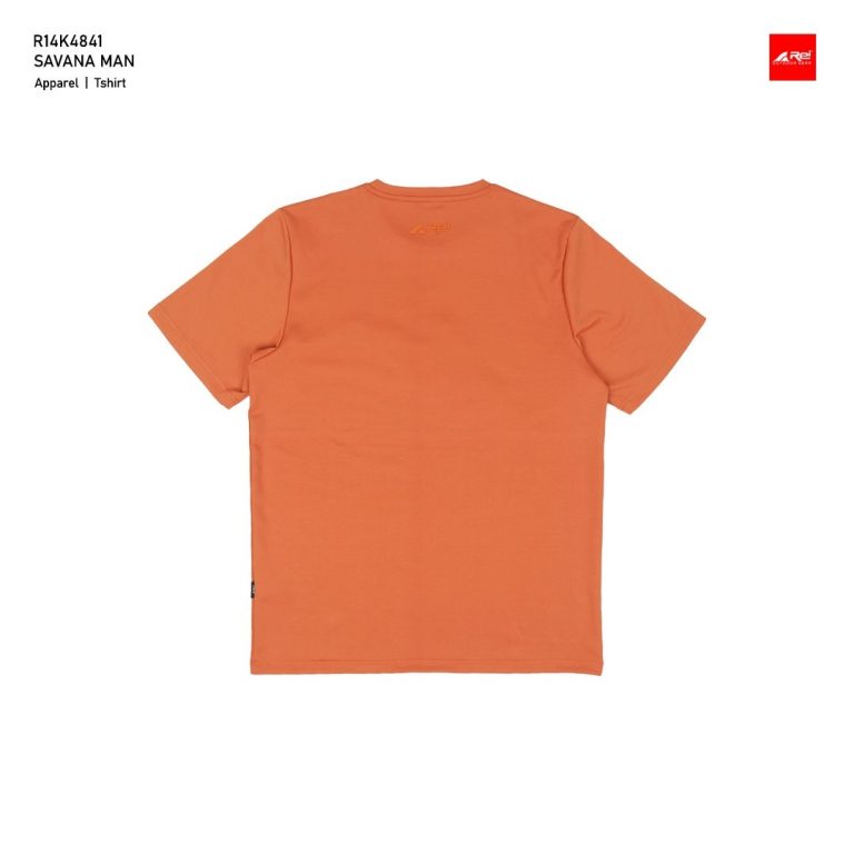 Kaos Pria Lengan Pendek Savana Orange Arei Outdoorgear - Image 4