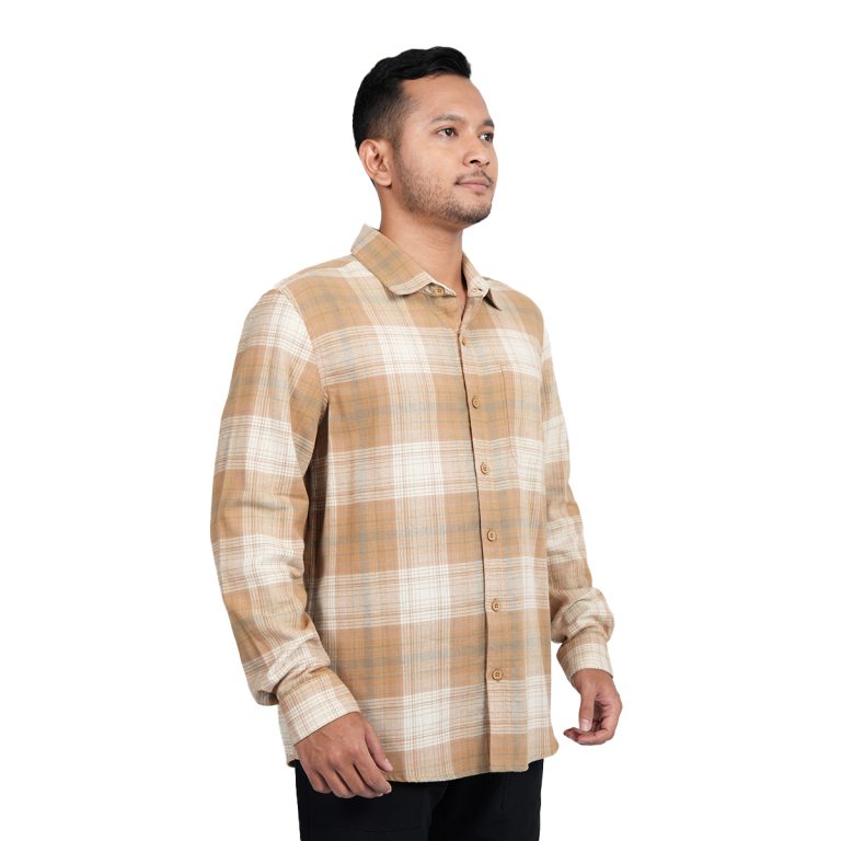 Kemeja Pria Panjang Flanel Kalahari Arei Outdoorgear - Image 8