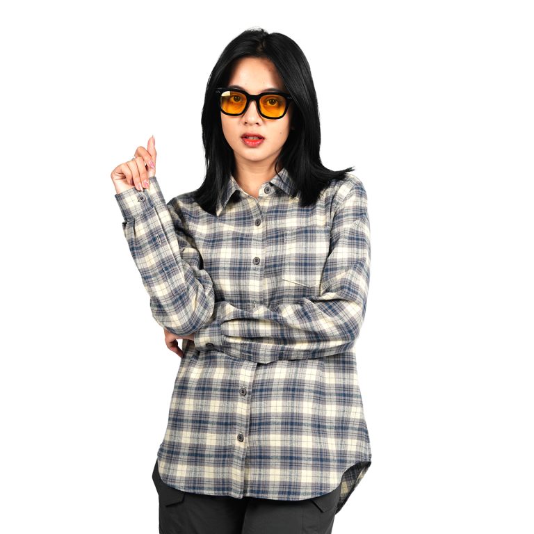 Kemeja Panjang Flanel Kalahari Women Series Arei Outdoorgear - Image 5