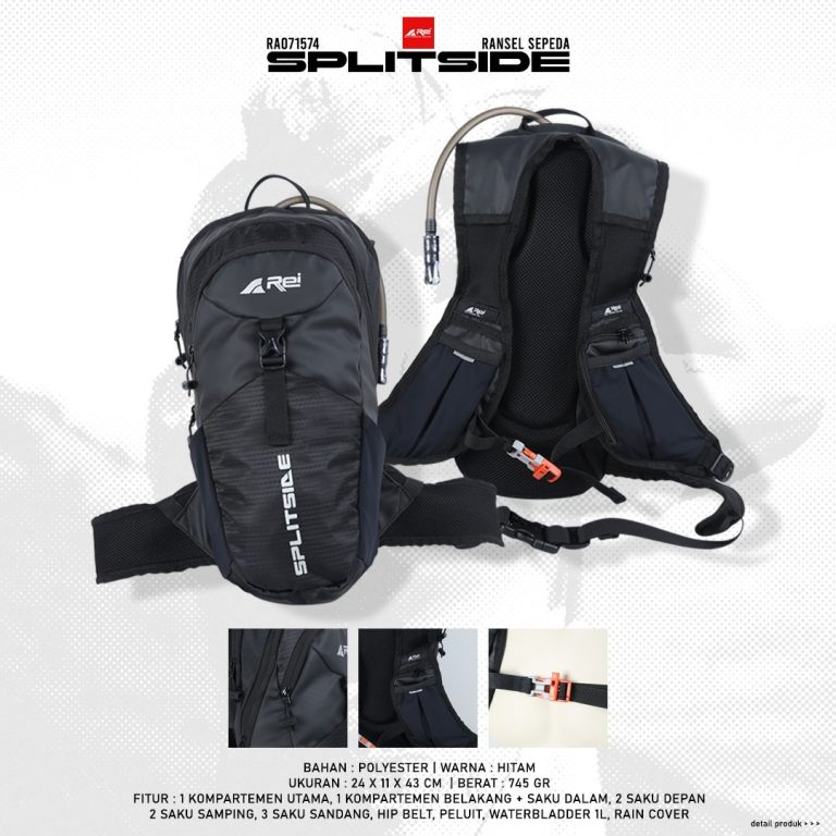 Tas Ransel Sepeda Splitside + Waterbladder - Image 14
