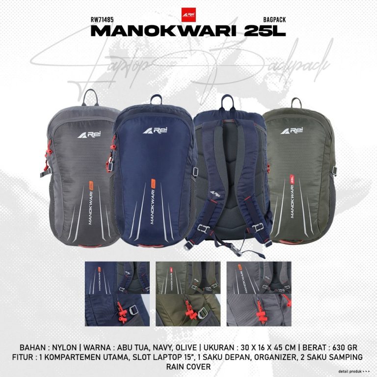 Tas / Ransel / Daypack Manokwari 25L Arei Outdoorgear - Image 16