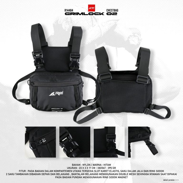 Chest Bag / Tas Dada Grimlock 02 Arei Outdoorgear - Image 14