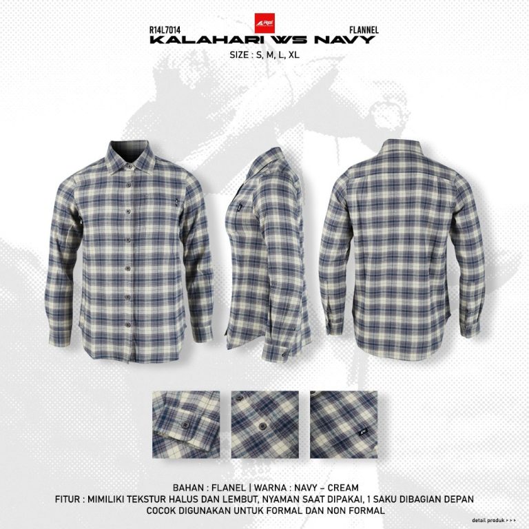 Kemeja Panjang Flanel Kalahari Women Series Arei Outdoorgear - Image 14