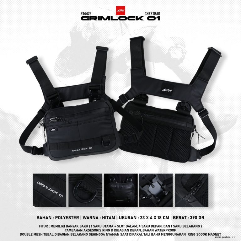 Chest Bag / Tas Dada Grimlock 01 Arei Outdoorgear - Image 15