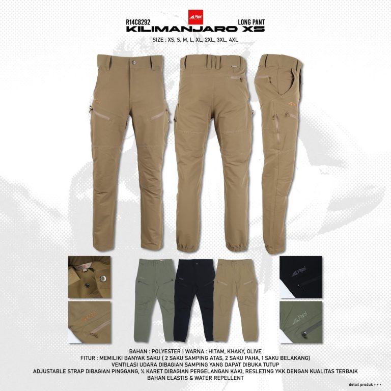 Celana Panjang Pria Kilimanjaro XS Arei Outdoorgear - Image 11