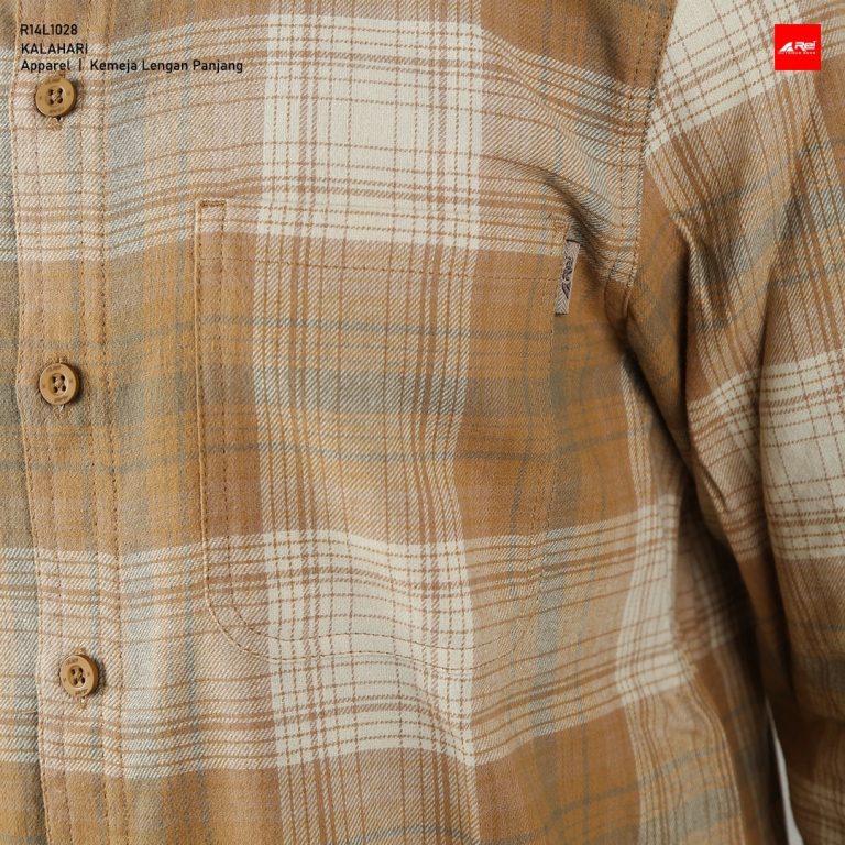 Kemeja Pria Panjang Flanel Kalahari Arei Outdoorgear - Image 13